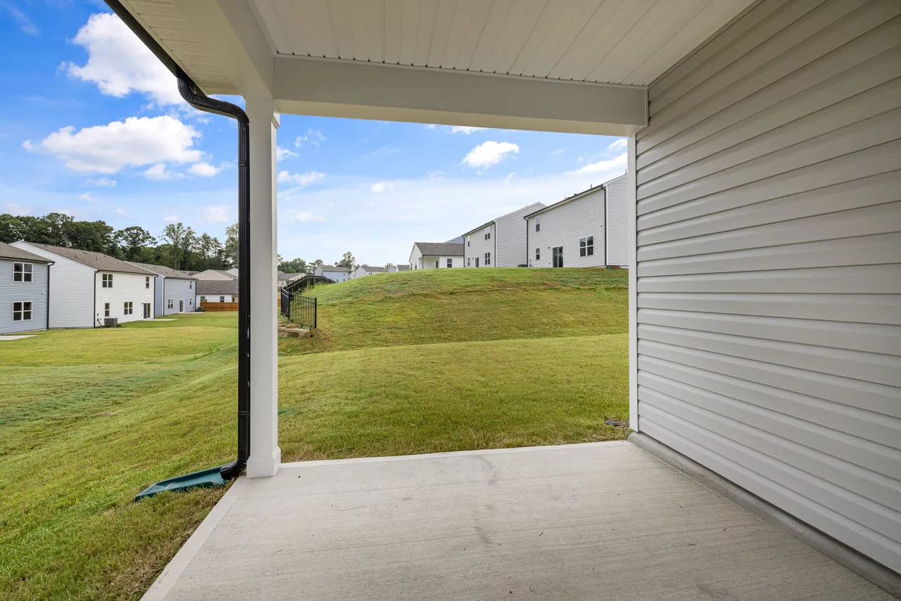 Stock residential patio photograph illustrating surface and doorway context.